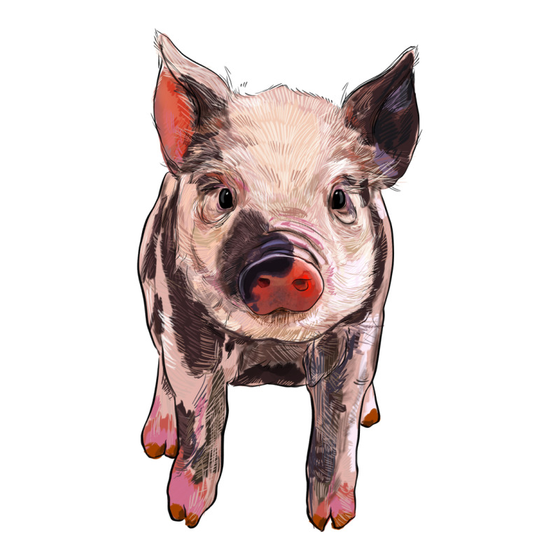 Pig Zipper Hoodie by BarkalooDesign | Teevron