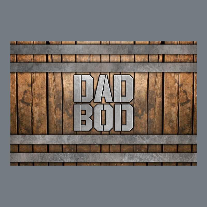 Dad Bod Whiskey Barrel Skinny Metal Can Holder Heavyweight Sweatshirt by HRA Design Shop | Teevron