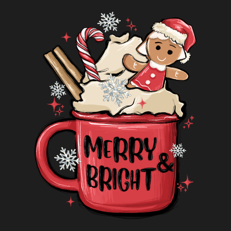 Merry And Bright Heavyweight Hoodie by MaliasSmallBusiness | Teevron
