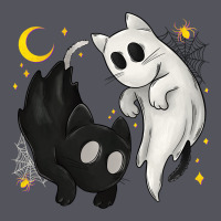 Ghost Cats With Balance Halloween Vintage Hoodie | Teevron