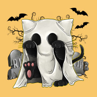 Ghost Cat Vintage Hoodie | Teevron
