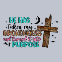 He Has Taken My Brokenness And Turned It Into My P Premium Hoodie | Teevron