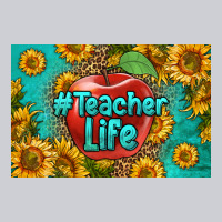 Teacher Life Skinny Metal Can Holder Heavyweight Sweatshirt | Teevron