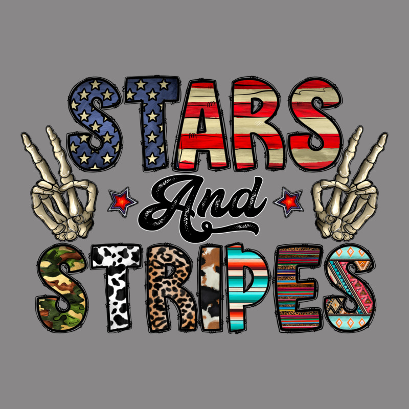 Stars And Stripes Vintage Tee by CowhideDigitalArt | Teevron