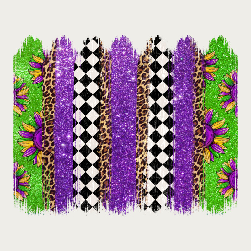 Mardi Gras Brushstrokes Zipper Hoodie by Jasminsmagicworld | Teevron