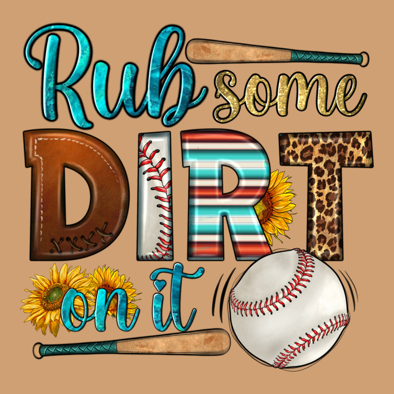 Rub Some Dirt On It Baseball Vintage Tee by HRA Design Shop | Teevron