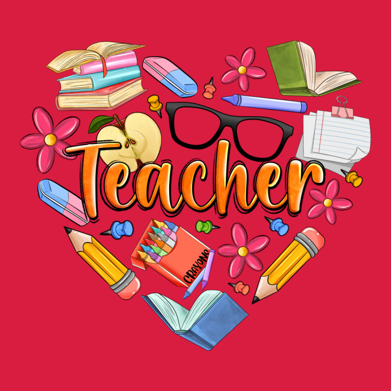 Teacher Heart Premium Hoodie by Artiststas | Teevron