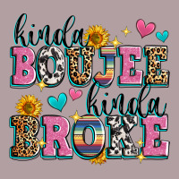 Kinda Boujee Kinda Broke Vintage Hoodie | Teevron