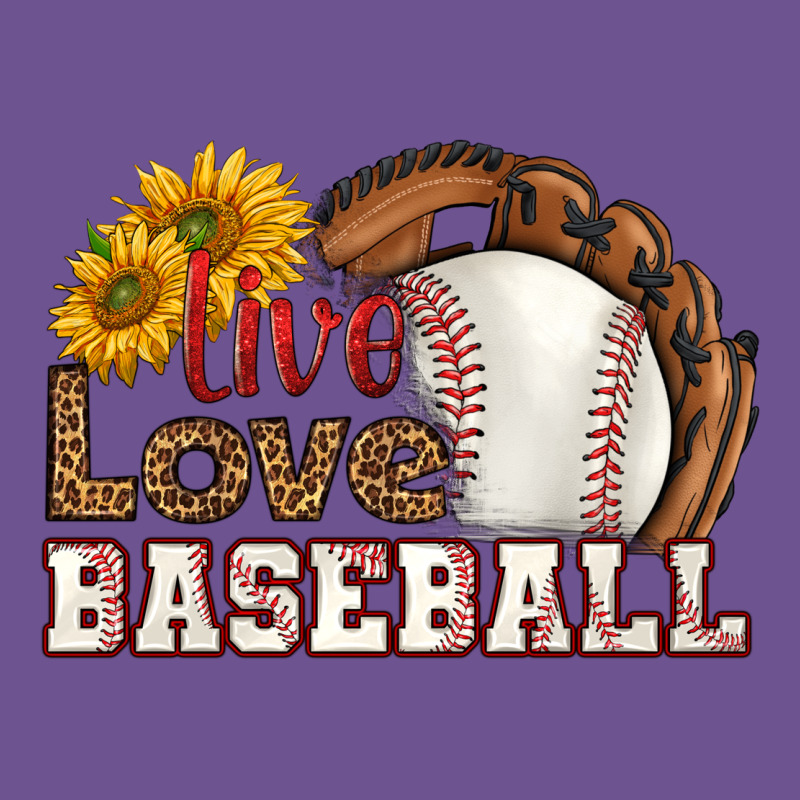 Live Love Baseball Vintage Tee by HRA Design Shop | Teevron