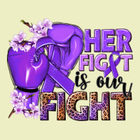 Her Fight Is Our Fight Purple Ribbon Urban Hoodie | Teevron