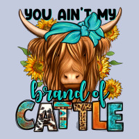 You Ain't My Brand Of Cattle Longhaired Cow Long Sleeve Tee | Teevron