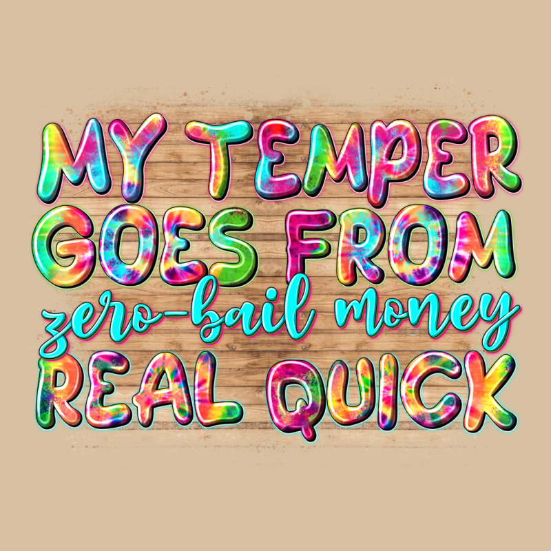 My Temper Goes From Zerobail Money Real Quick Heavyweight Hoodie by NancyCooperArtShop | Teevron