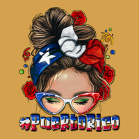 Puerto Rico Messy Bun Urban Hoodie | Teevron