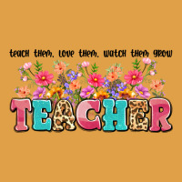 Teach Them Love Them Watch Them Grow Teacher Premium Hoodie | Teevron
