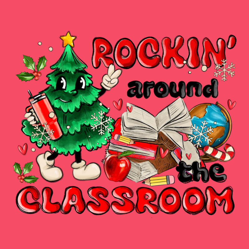 Rockin Around The Classroom Premium Sweatshirt by MaliasSmallBusiness | Teevron