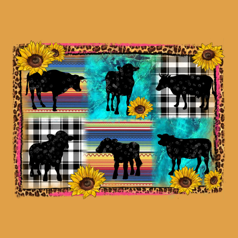 Cow Sunflower Leopard Premium Hoodie by Artiststas | Teevron