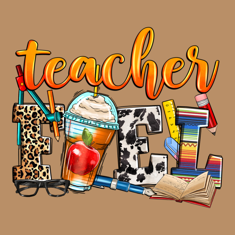 Teacher Fuel Vintage Hoodie by Zillion Design Studio | Teevron