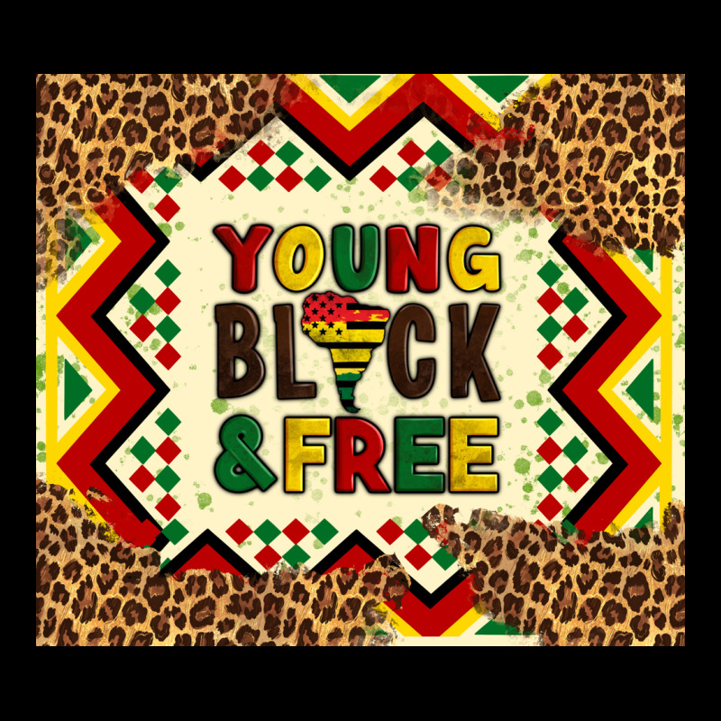 Young Black And Free Long Sleeve Tee by Artiststas | Teevron