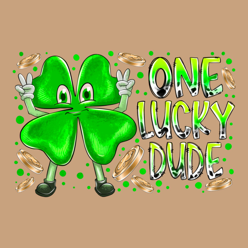 One Lucky Dude Vintage Tee by RacoonDesign | Teevron