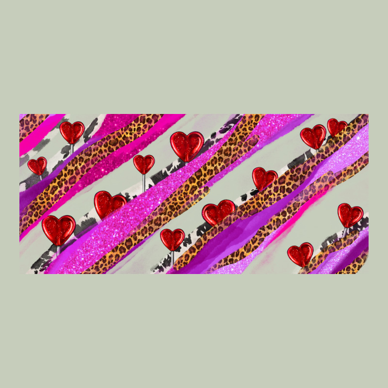 Leopar And Cowhide With Heart Candies Ladies Tee by AdoDesignShop | Teevron