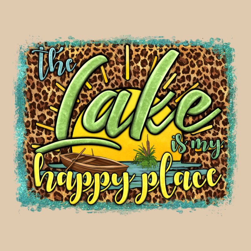 The Lake Is My Happy Place Heavyweight Sweatshirt by HRA Design Shop | Teevron