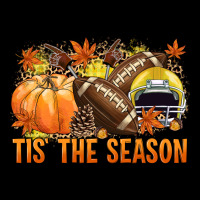 Tis' The Season Football Yellow Helmet Urban Hoodie | Teevron