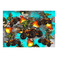 Dinosaur monster truck | Teevron