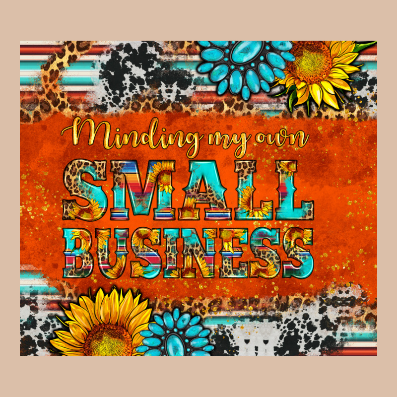 Minding My Own Small Business Urban Heavy Tee by HRA Design Shop | Teevron