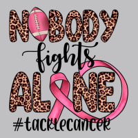 Nobody Fights Alone #tacklecancer Long Sleeve Tee | Teevron
