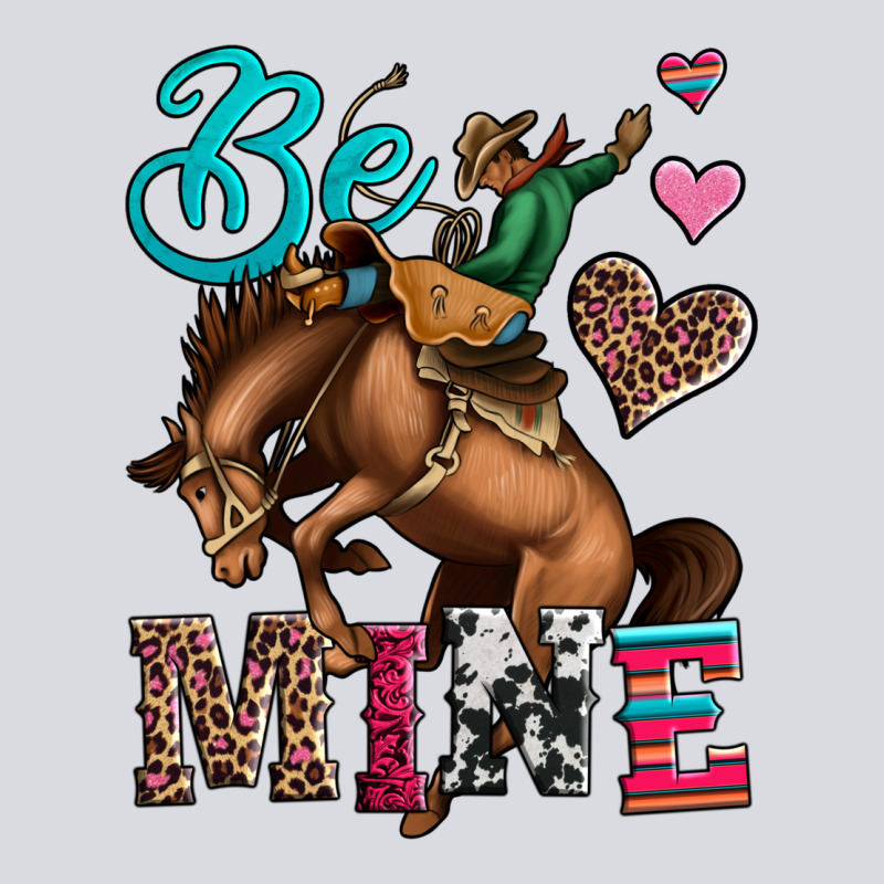 Be Mine Cowboy Rodeo Valentines Day Zipper Hoodie by Jasminsmagicworld | Teevron