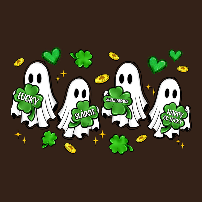 Clover Ghostie St.patrick's Day Heavy Core Tee by Artiststas | Teevron