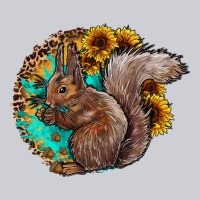 Western Squirrel With Sunflowers Heavyweight Sweatshirt | Teevron