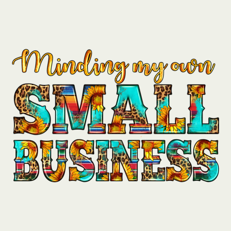 Minding My Own Small Business Urban Heavy Tee by HRA Design Shop | Teevron