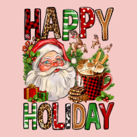 Happy Holiday Santa Claus Christmas Urban Heavy Tee | Teevron