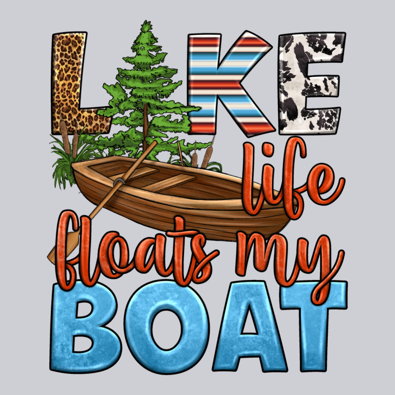Lake Life Floats My Boat Heavyweight Sweatshirt by HRA Design Shop | Teevron