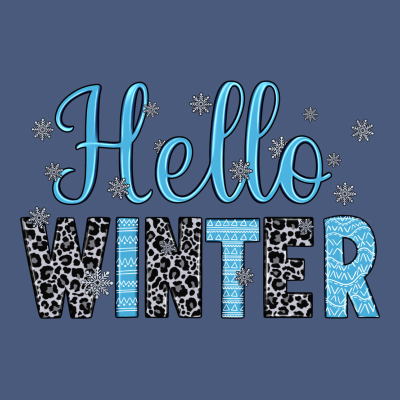 Hello Winter Vintage Hoodie by JahusDesignShop | Teevron