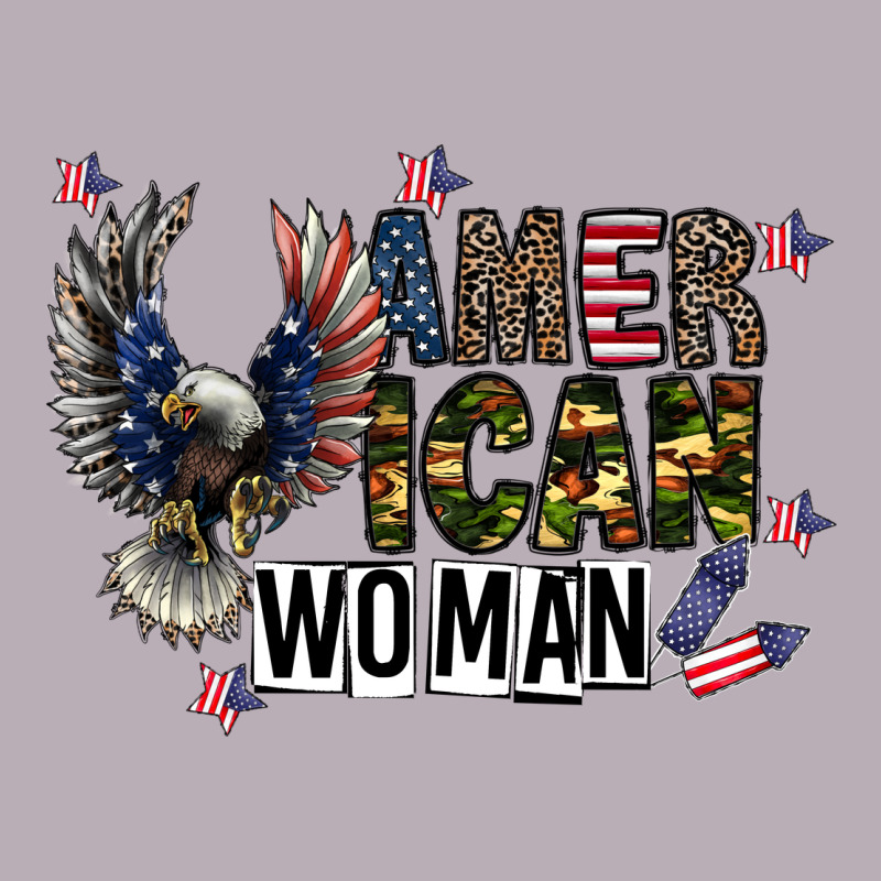 American Woman Vintage Tee by CowhideDigitalArt | Teevron