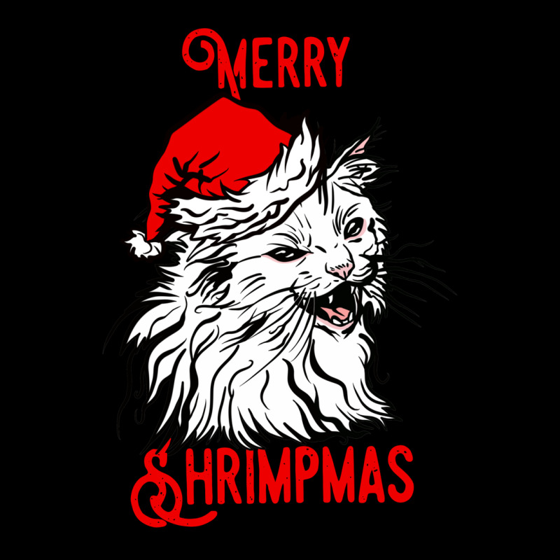 Merry Christmas Cat Heavy Core Tee by SublimationCraftShop | Teevron