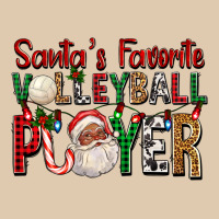 Afro Santa's Favorite Volleyball Player For Christ Heavyweight Sweatshirt | Teevron