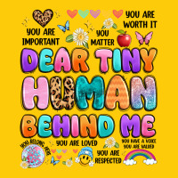 Dear Tiny Human Behind Me Premium Hoodie | Teevron