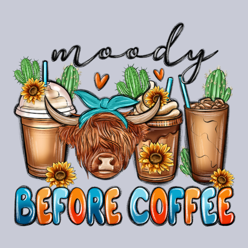 Moody Before Coffee Heavyweight Hoodie by MaliasSmallBusiness | Teevron
