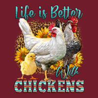 Western Life Is Better With Chickens Zipper Hoodie | Teevron