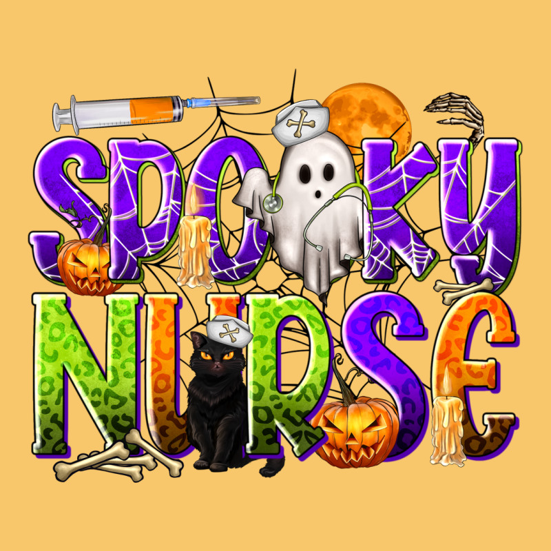 Halloween Spooky Nurse Vintage Hoodie by texasbilliewilder | Teevron