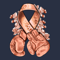 Uterine Cancer Peach Ribbon With Boxing Gloves Urban Hoodie | Teevron