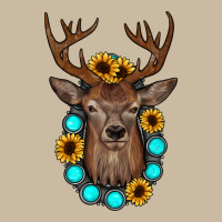 Deer Gemstone Sunflower Long Sleeve Tee | Teevron