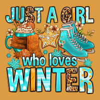 Just A Girl Who Loves Winter Urban Heavy Tee | Teevron