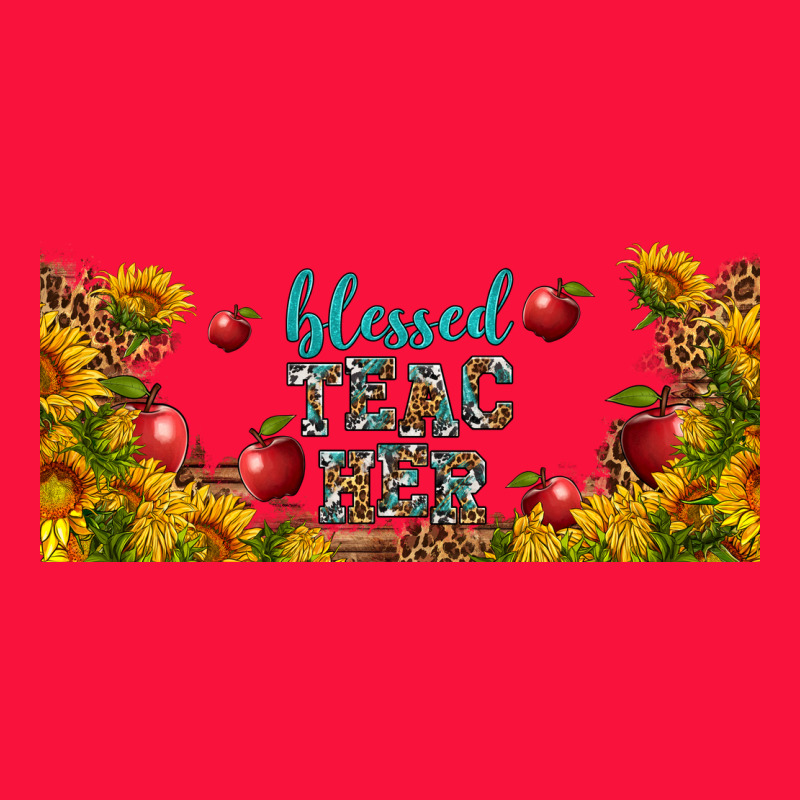 Blessed Teacher Libbey Glass Classic Tee by BundleAndBundleShop | Teevron