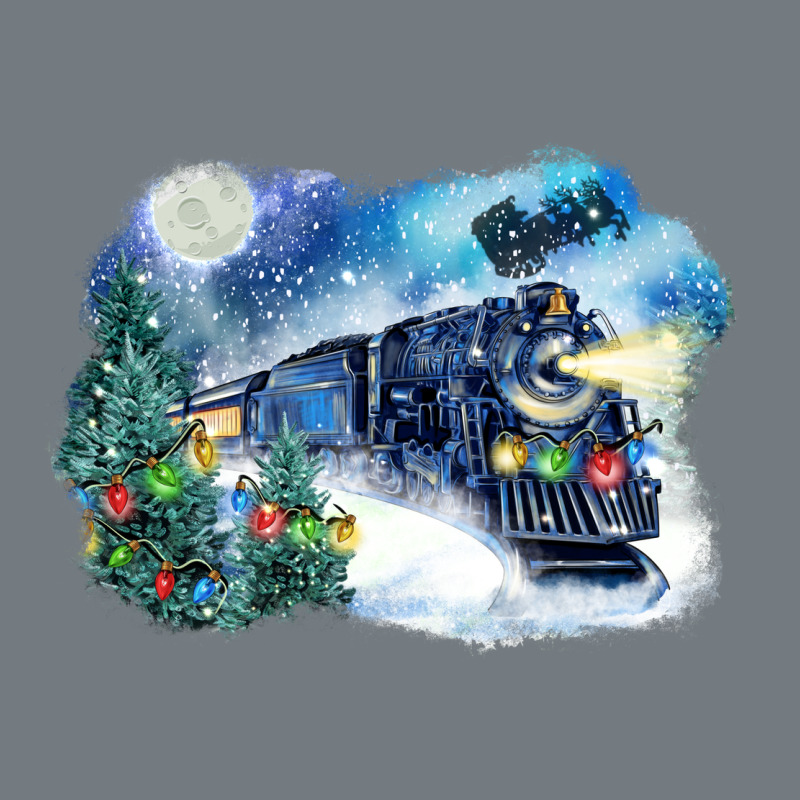 Polar Express Winter Heavyweight Sweatshirt by FaDigitalArtStudio | Teevron