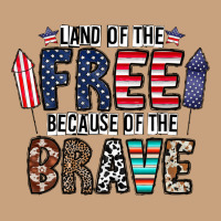 Land Of The Beacause Of The Brave Vintage Tee | Teevron