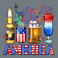 4th Of July American Drinks America Heavyweight Sweatshirt | Teevron